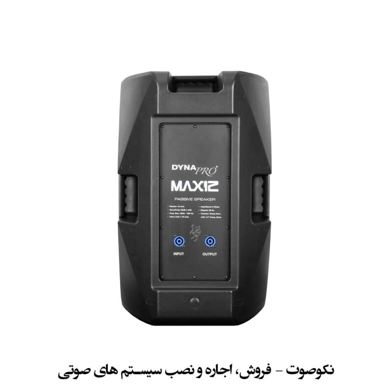 تصویر نمای پشت باند پسیو دایناپرو مدل Dynapro max12