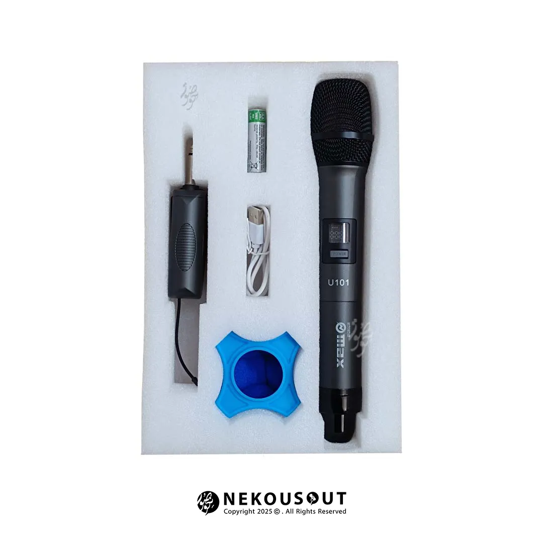 ست کامل میکروفون بیسیم مکس U101