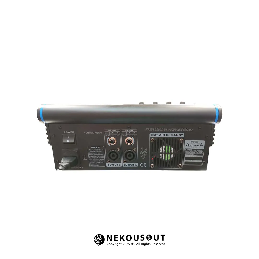 میکسر صوتی Sammi-510 با ۴ کانال ورودی و اکولایزر ۷ بانده