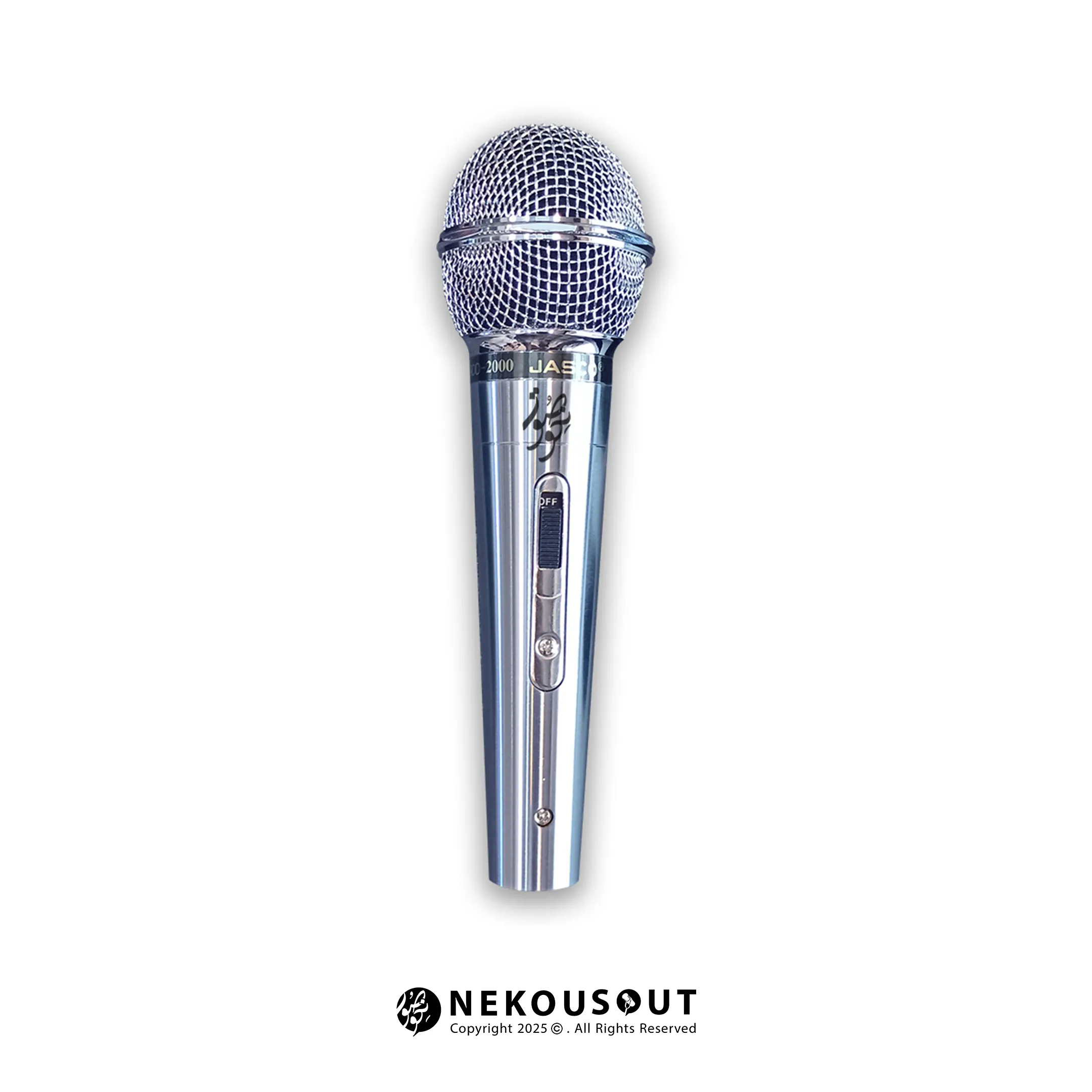 میکروفون جاسکو Jasco 2000 مدل داینامیک وکال با بدنه کروم