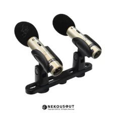 Behringer-C2-microphone-and-clip-in-use-1
