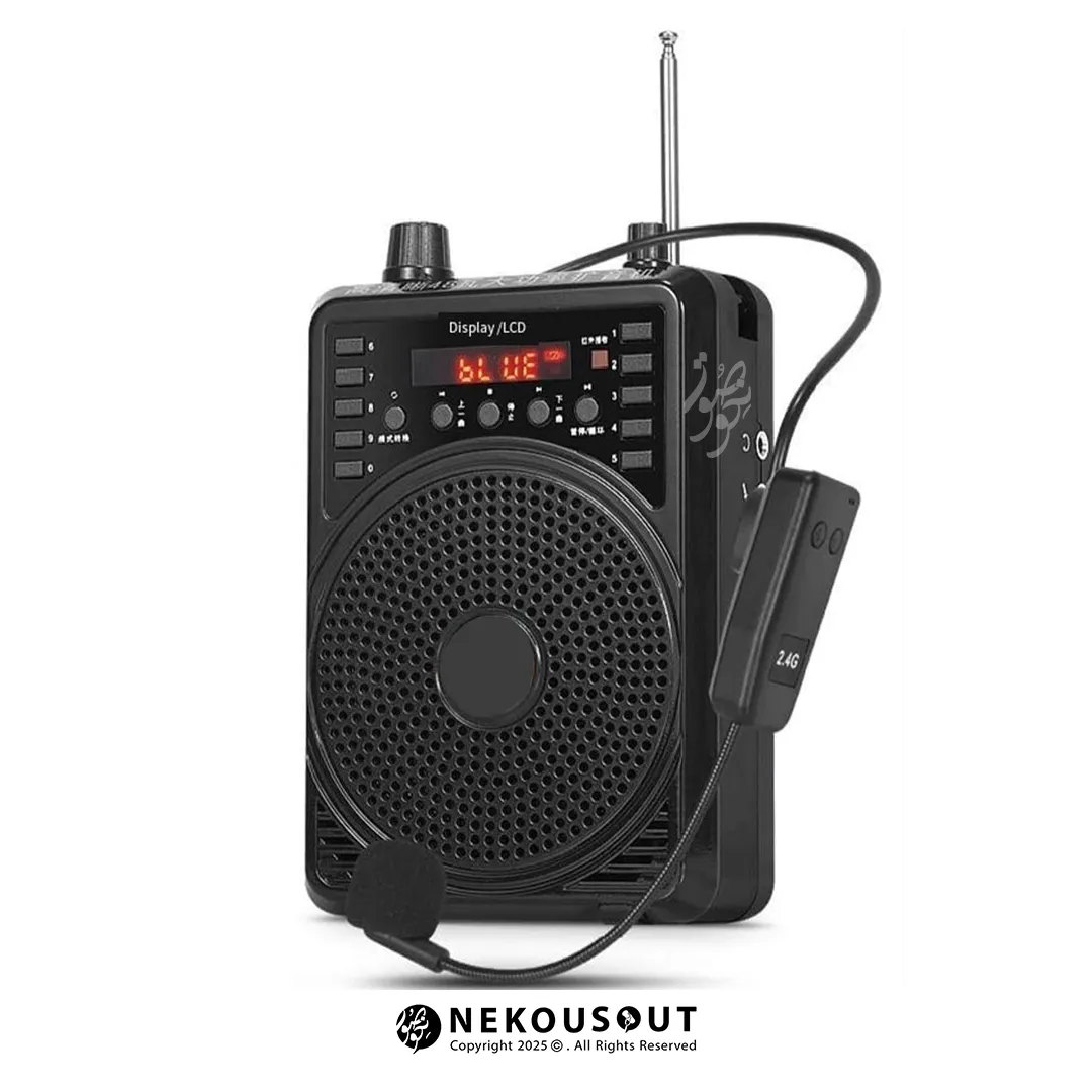 اکو کمری AAPPRO 120 با بدنه مشکی و آنتن ۹ سانتی‌متری