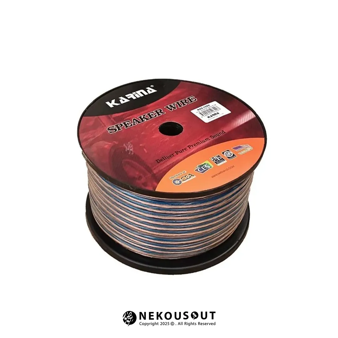 کلاف ۹۱.۵ متری کابل اسپیکر پسیو کارینا مدل KAS102N