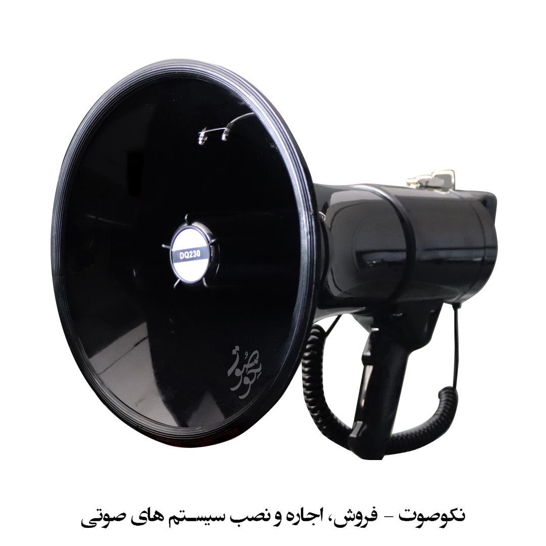 بلندگوی دستی شارژی Soundco ER67 در رنگ مشکی