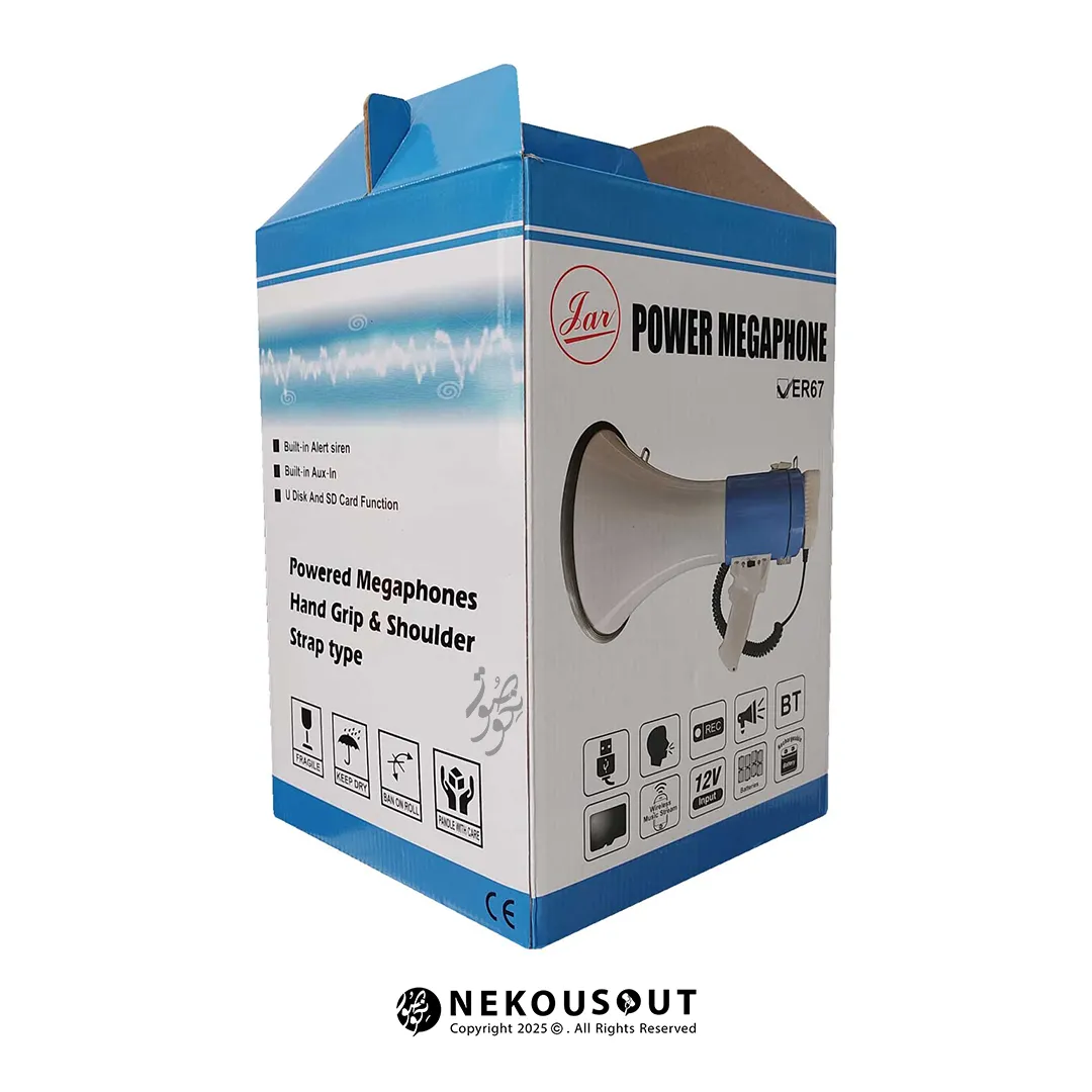 بلندگوی دستی شیپوری ساندکو Soundco jar-er67 - تصویر 5