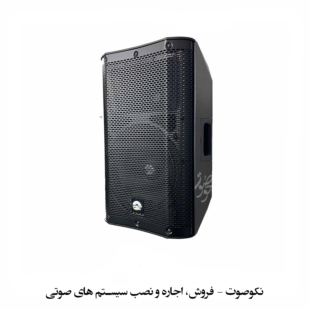 اسپیکر اکتیو Jasco 1000 با ووفر 10 اینچی و بدنه مشکی