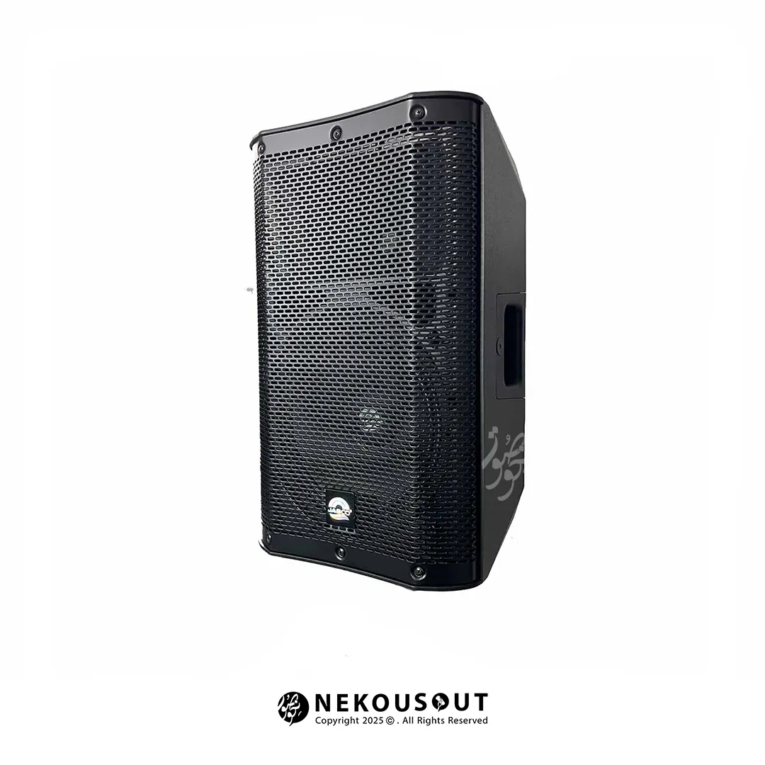 اسپیکر اکتیو Jasco 1000 با ووفر 10 اینچی و بدنه مشکی