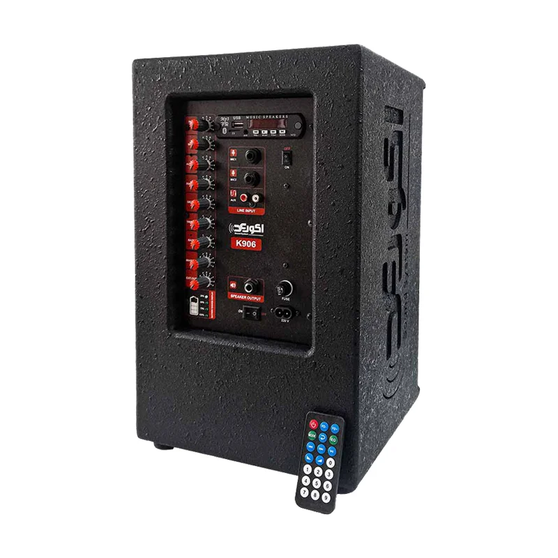 اکو پرتابل اکو رعد Echo Rad 906 + میکروفون بیسیم 3 اکو پرتابل اکو رعد Echo Rad 906 + میکروفون بیسیم