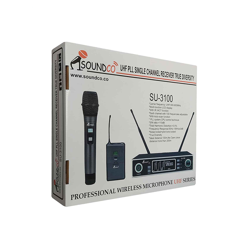 میکروفن یقهای تک کانال ساندکو مدل SOUNDCO SU-3100C