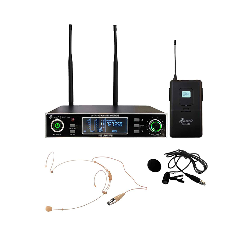 میکروفن یقهای تک کانال ساندکو مدل SOUNDCO SU-3100C