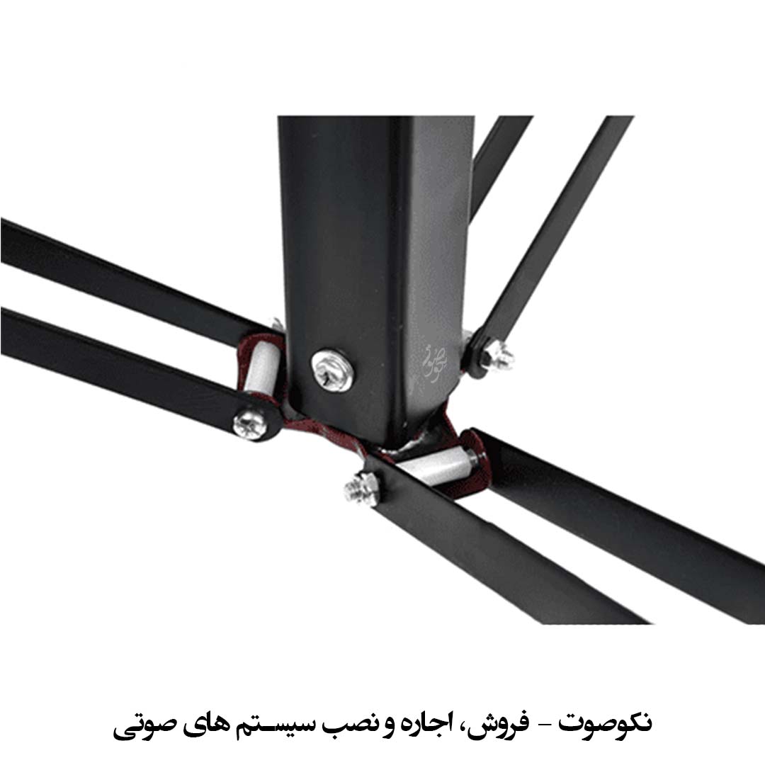 پایه باند اس پی ال مدل وینچ دار پایه کوتاه speaker stand vinch SPL