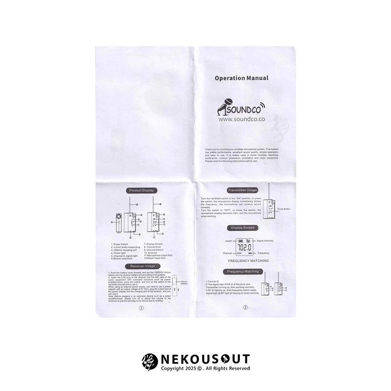 میکروفون یقهای ساندکو Soundco CU-2200