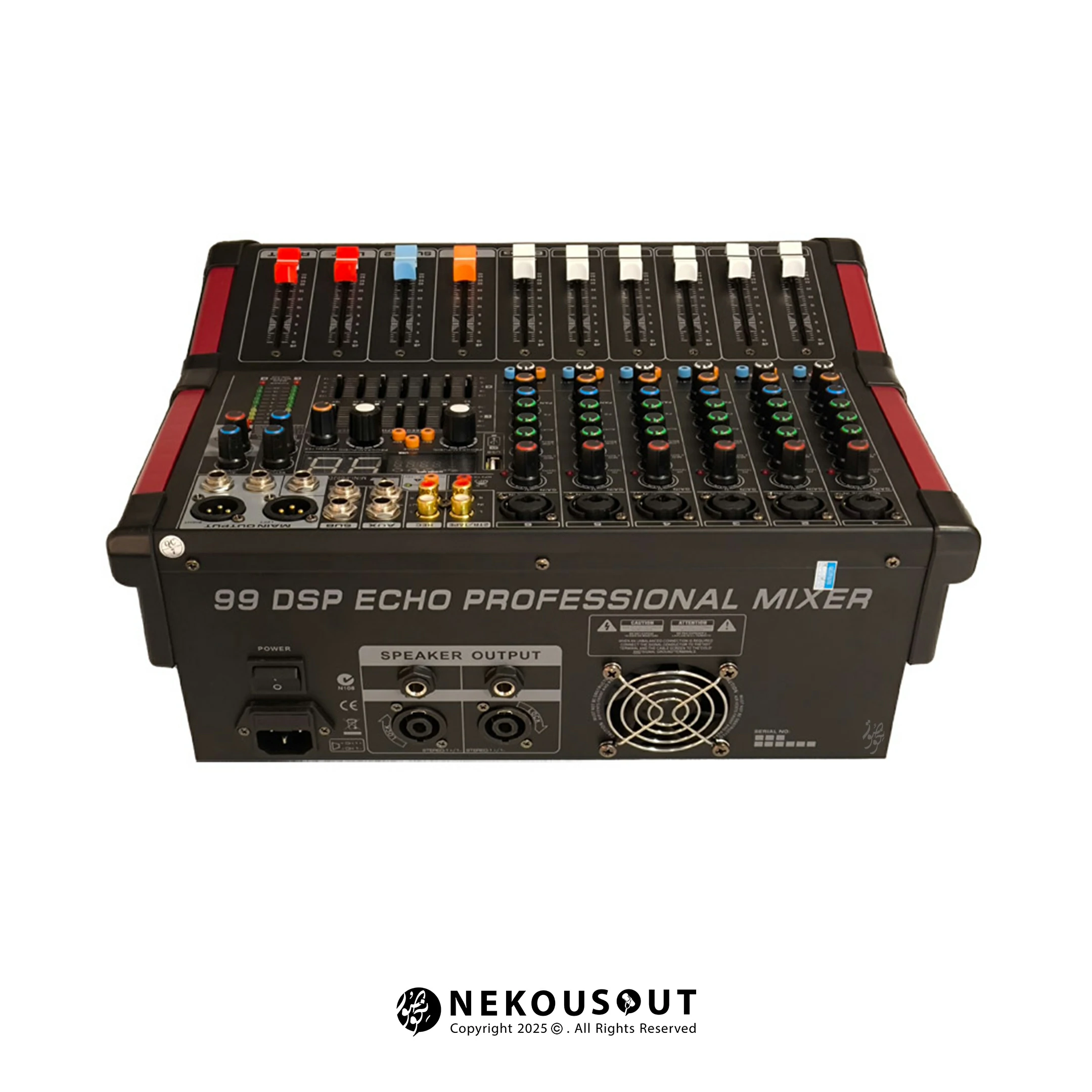 پاور میکسر المنتال Elemental MINI-P602D 3 پاور میکسر المنتال Elemental MINI-P602D