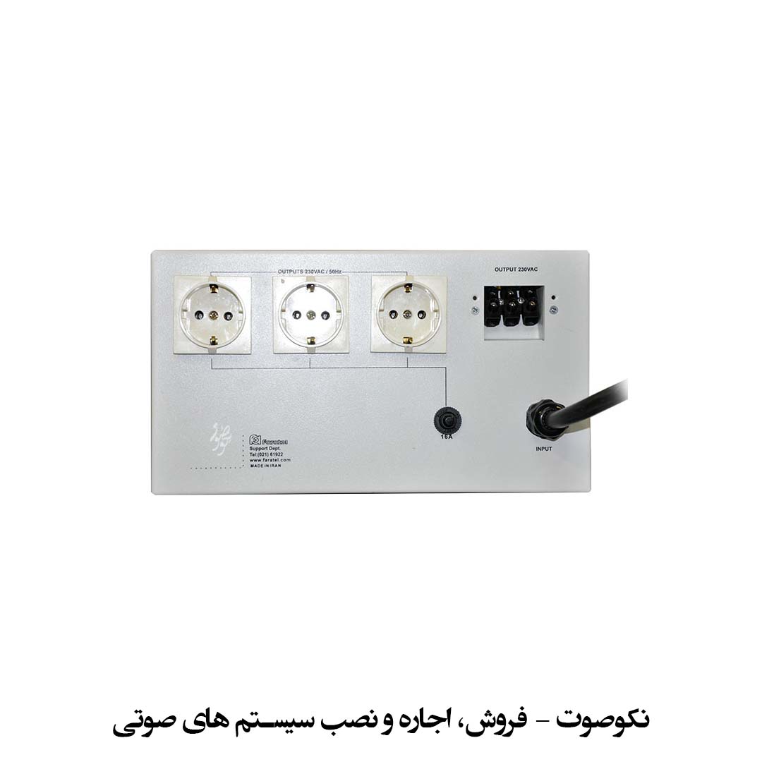 استابلایزر فاراتل 6 کیلو وات مدل FARATEL STB6000M 2 استابلایزر فاراتل 6 کیلو وات مدل FARATEL STB6000M