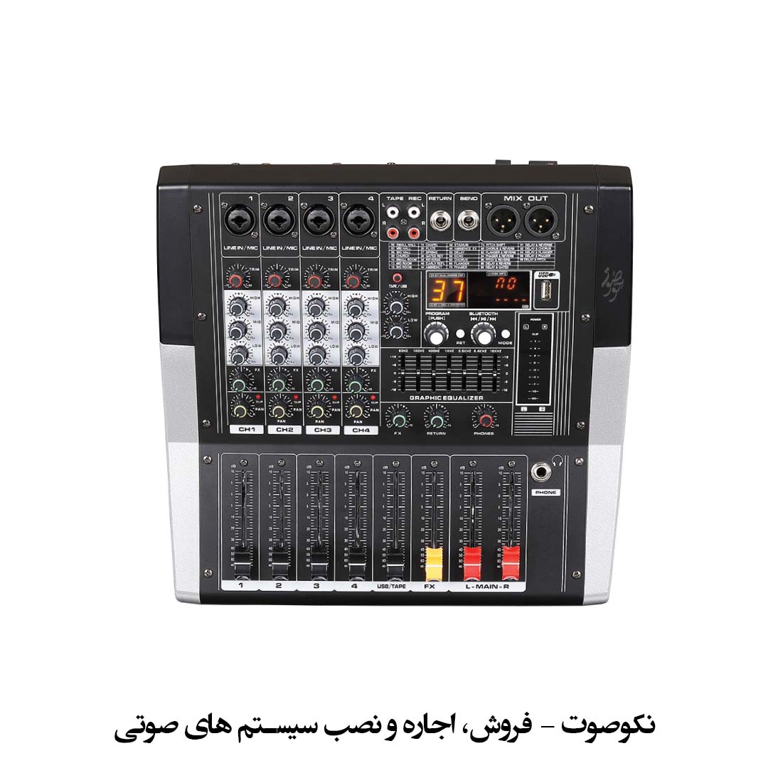 پاورمیکسر یاماها yamaha 4usb