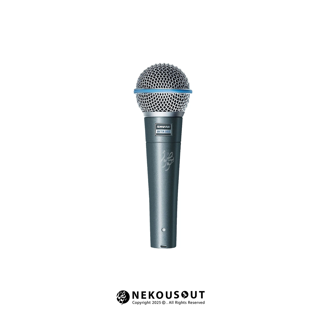 Shure Beta 58 High Copy میکروفون اجرا زنده الگوی سوپرکاردیوید