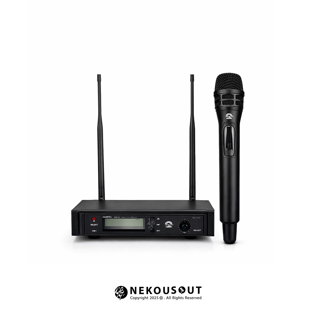 میکروفون بیسیم جاسکو Jasco 4002 2 میکروفون وایرلس UHF جاسکو 4002