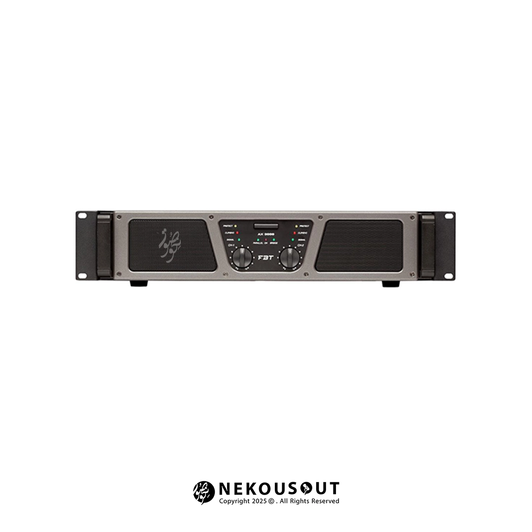 آمپلیفایر اهمی اف بی تی FBT AX 800 1 FBT AX 800 با ورودی XLR/Jack و خروجی Speakon