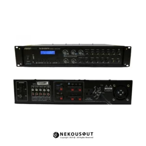 تصویر پنل جلوی آمپلی فایر پیجینگ Aap Pro 3G 620UTB مجهز به USB، بلوتوث و رادیو FM AM دیجیتالی