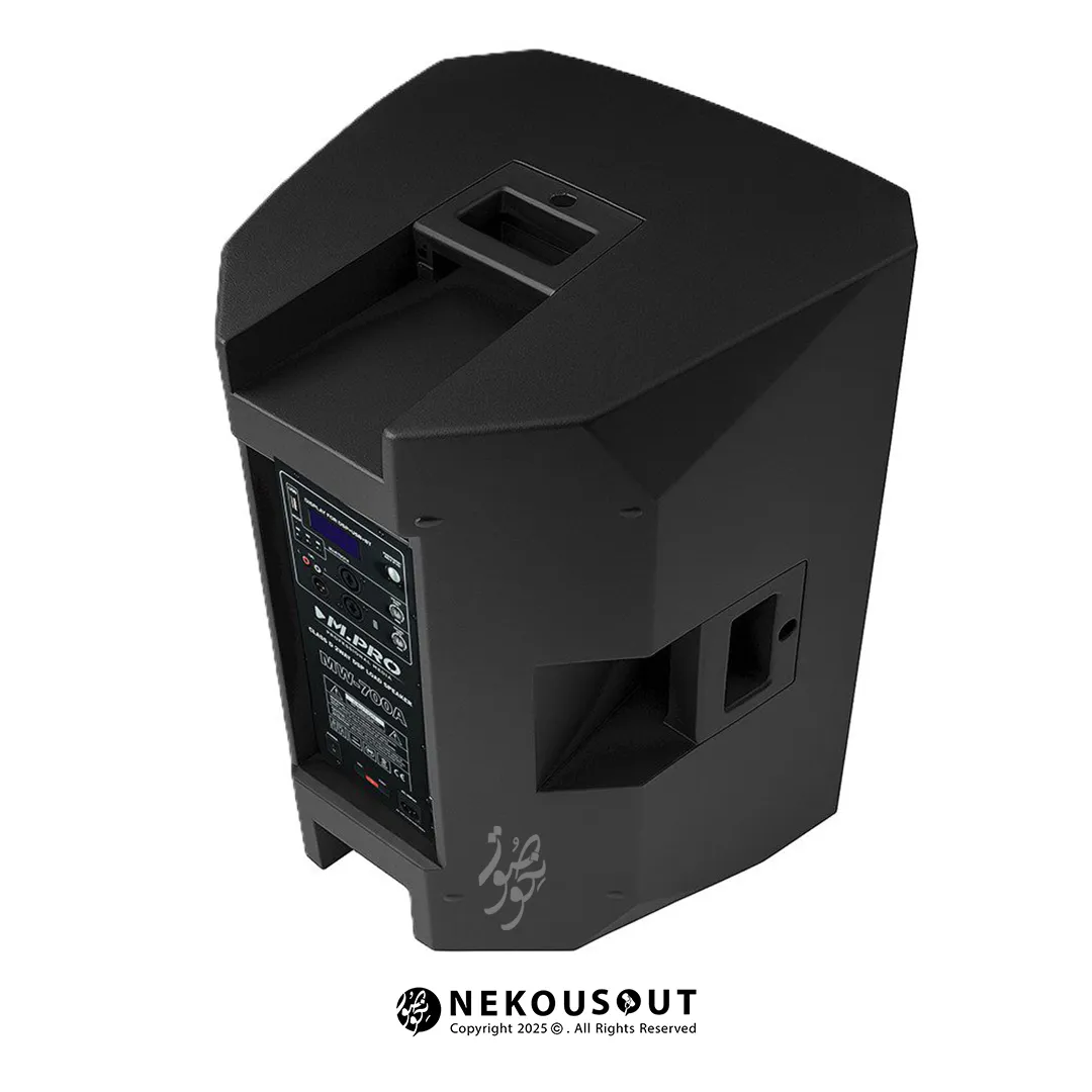 باند اکتیو ام پرو M.Pro MW-700A 2 اسپیکر اکتیو 700 وات RMS ام پرو مدل MW-700A مناسب مراسم و اجرای زنده