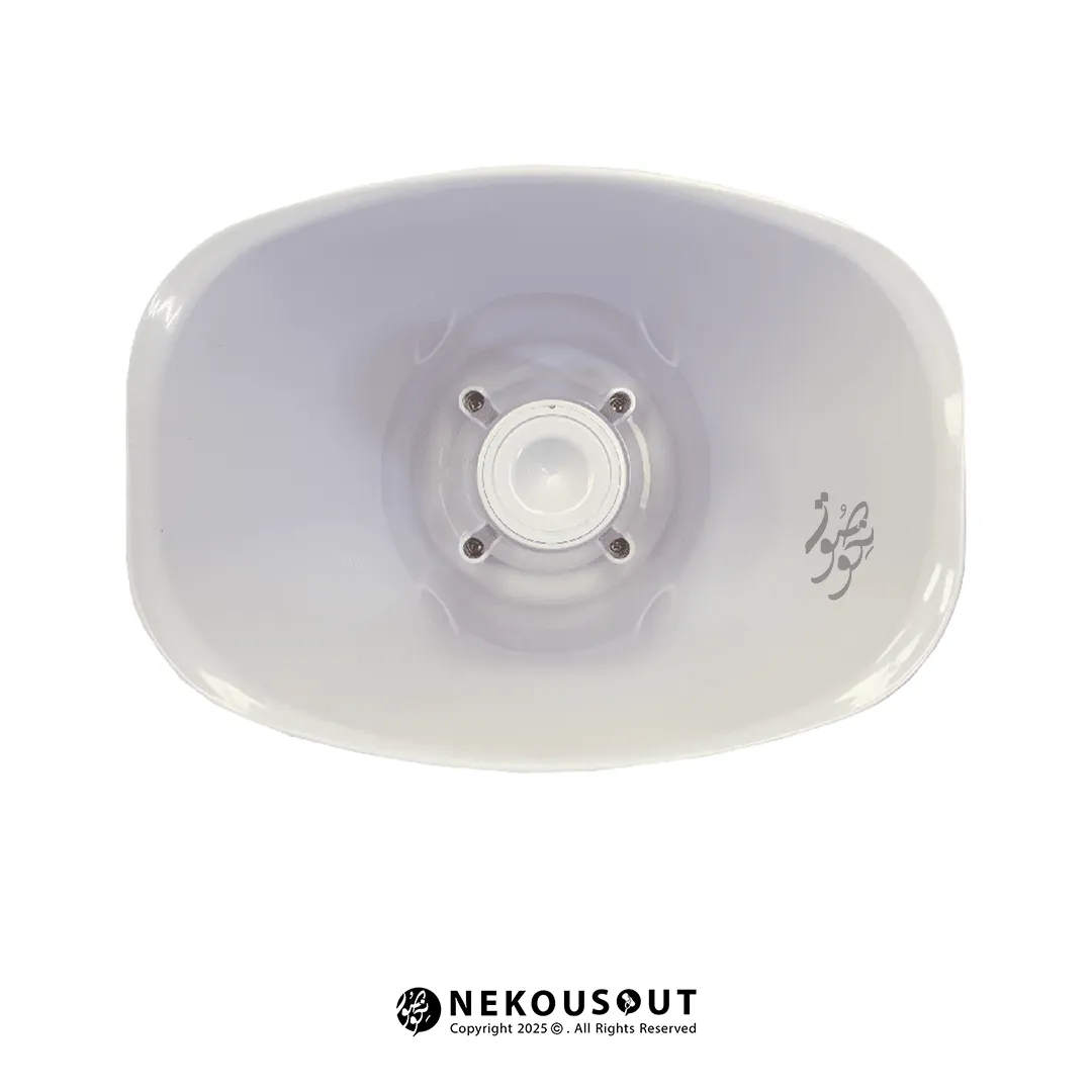 بلندگو هورن ام پرو M.Pro HM40 3 نمای جانبی بلندگو هورن ام پرو مدل HM40 با ابعاد 285x285x205 میلی متر