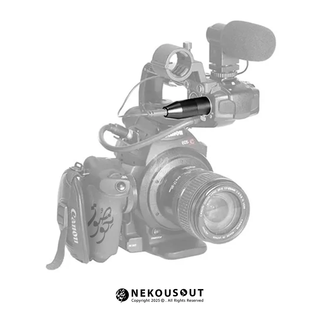 مینی جک بویا BOYA BY-35C-XLR PRO 5 نمای نزدیک مبدل مینی جک بویا مدل BY-35C-XLR PRO