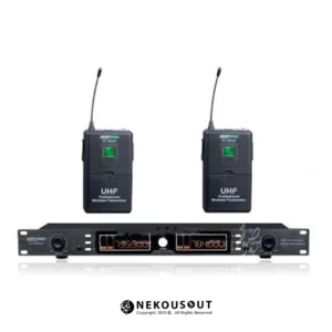میکروفن بیسیم یقه ای دو کاناله Aap Pro AP-M900BB