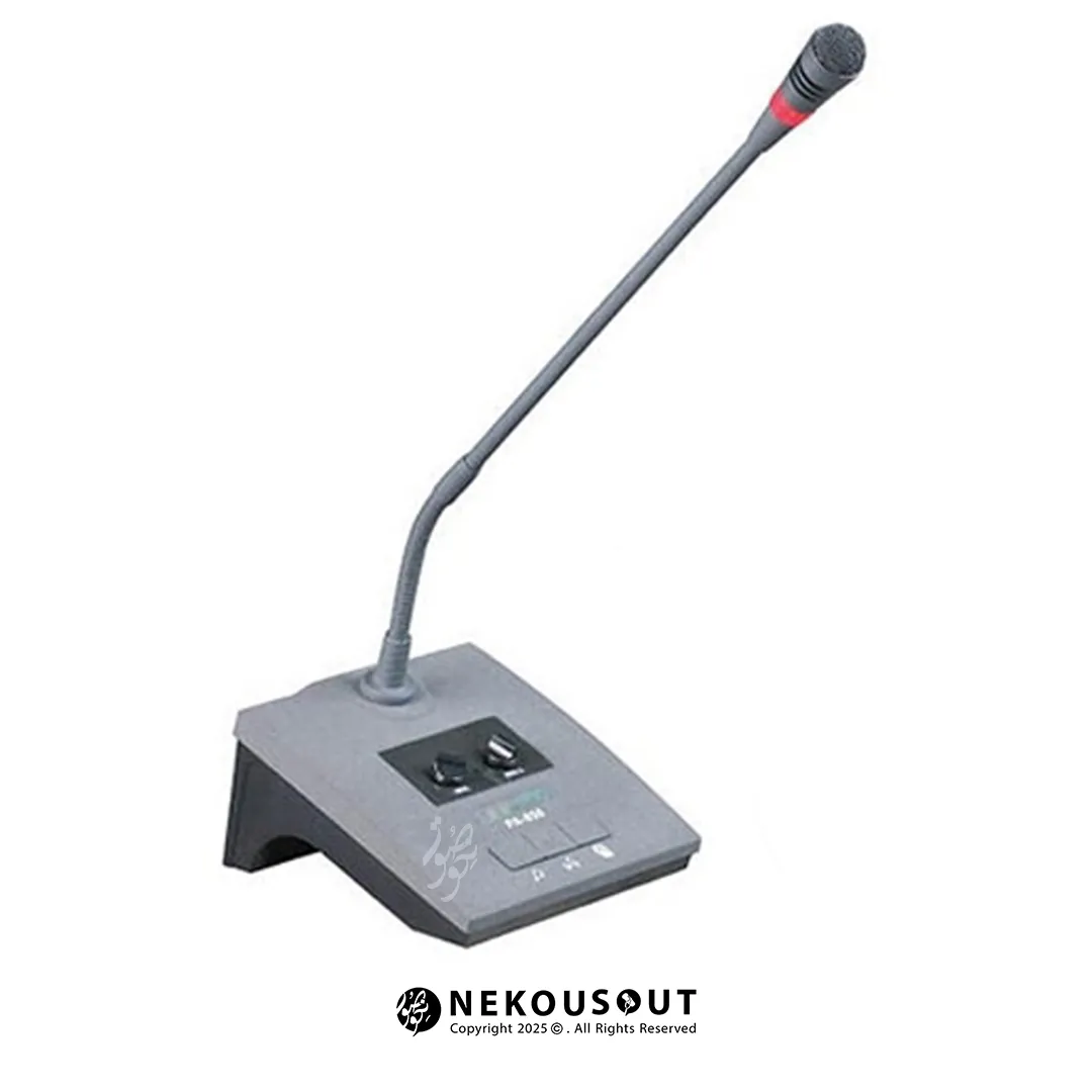 میکروفن رومیزی آسیا امپ ای ای پی پرو Aap Pro PA-850 1 میکروفن رومیزی آسیا امپ Aap Pro PA-850 خازنی مناسب پیجینگ و سخنرانی