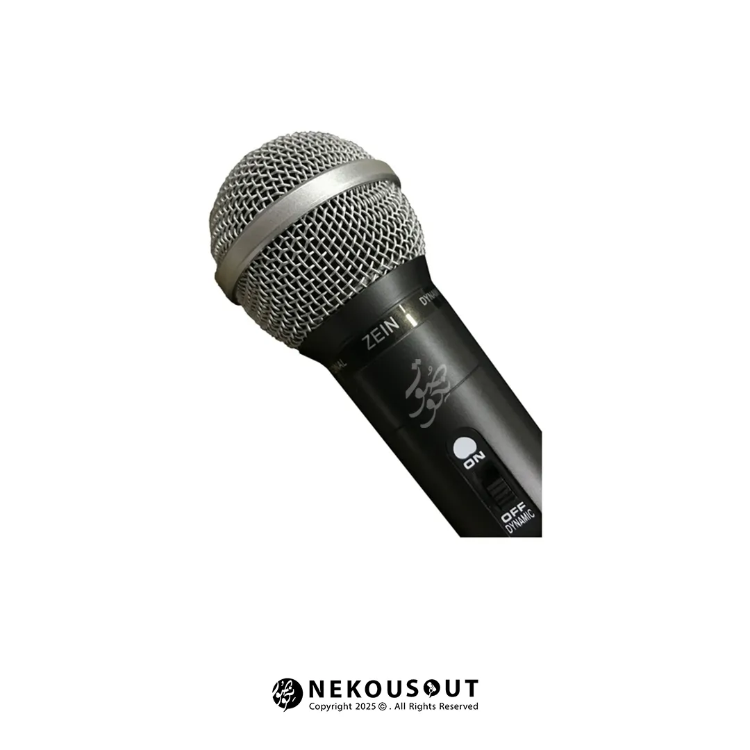 میکروفون زاین ZEIN ZE-1500 2 میکروفون دستی زاین ZE-1500 مجهز به درگاههای XLR و جک ۶.۵ میلیمتری