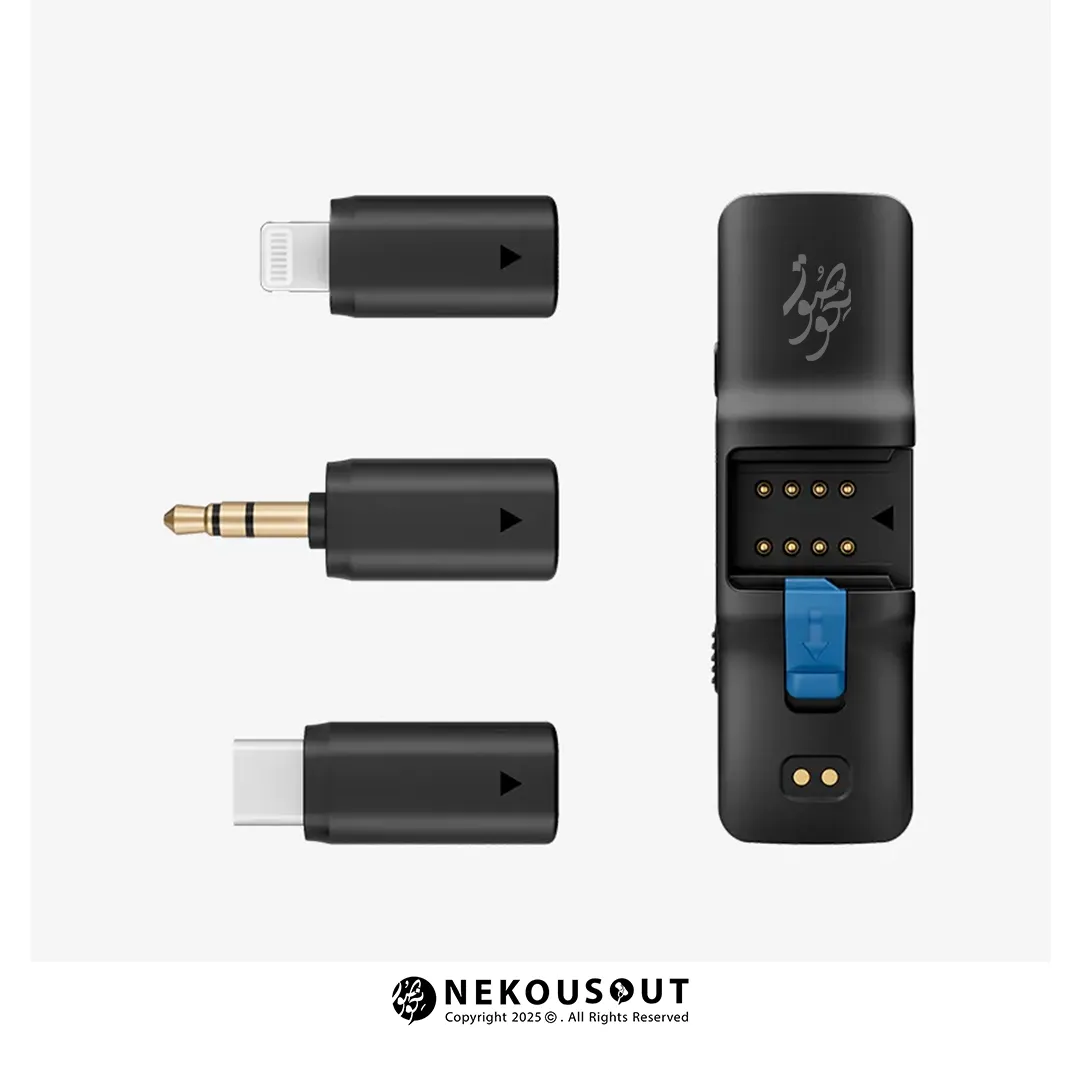 میکروفون بویا BOYA BOYALINK 2-A1 3 میکروفون سازگار با USB‑C، لایتنینگ و TRS