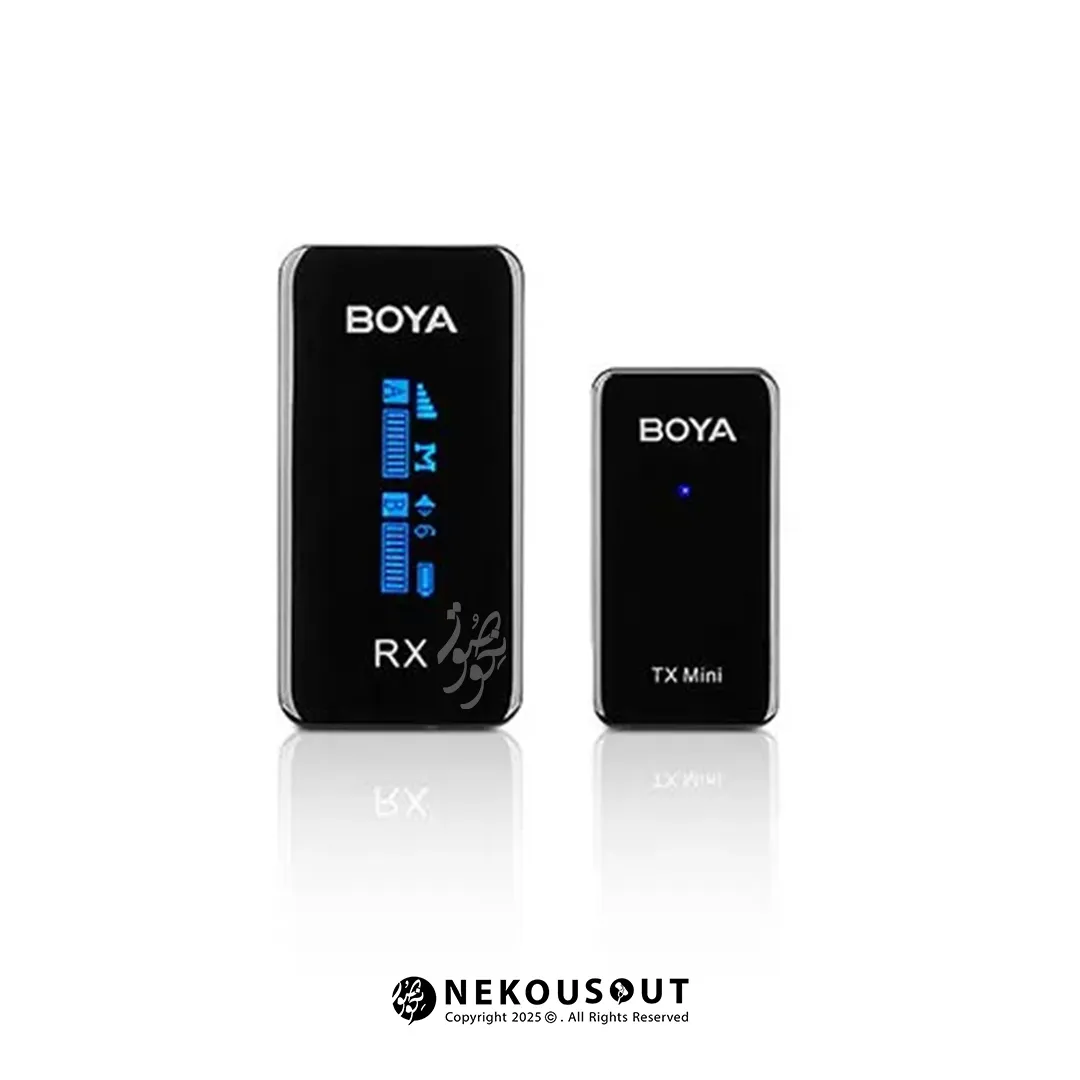 میکروفون بویا BOYA BY-XM6-S1-Mini 1 میکروفون بیسیم BOYA BY-XM6-S1-Mini