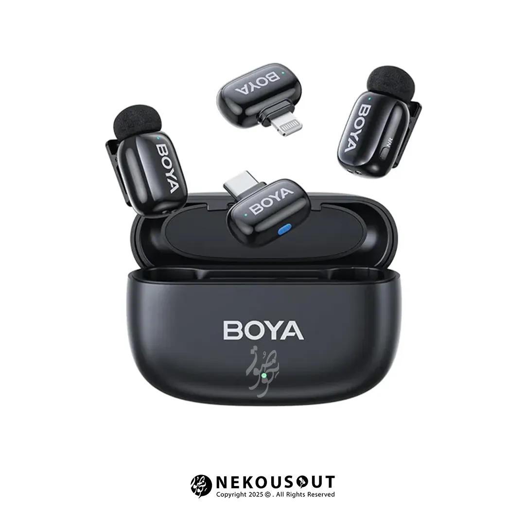 میکروفون بویا مدل Boya Mini 12 Combo 1 میکروفون بیسیم BOYA Mini 12 Combo