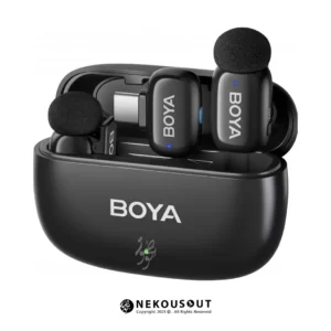 میکروفون بیسیم Boya Mini 14 با دو فرستنده و گیرنده USB‑C