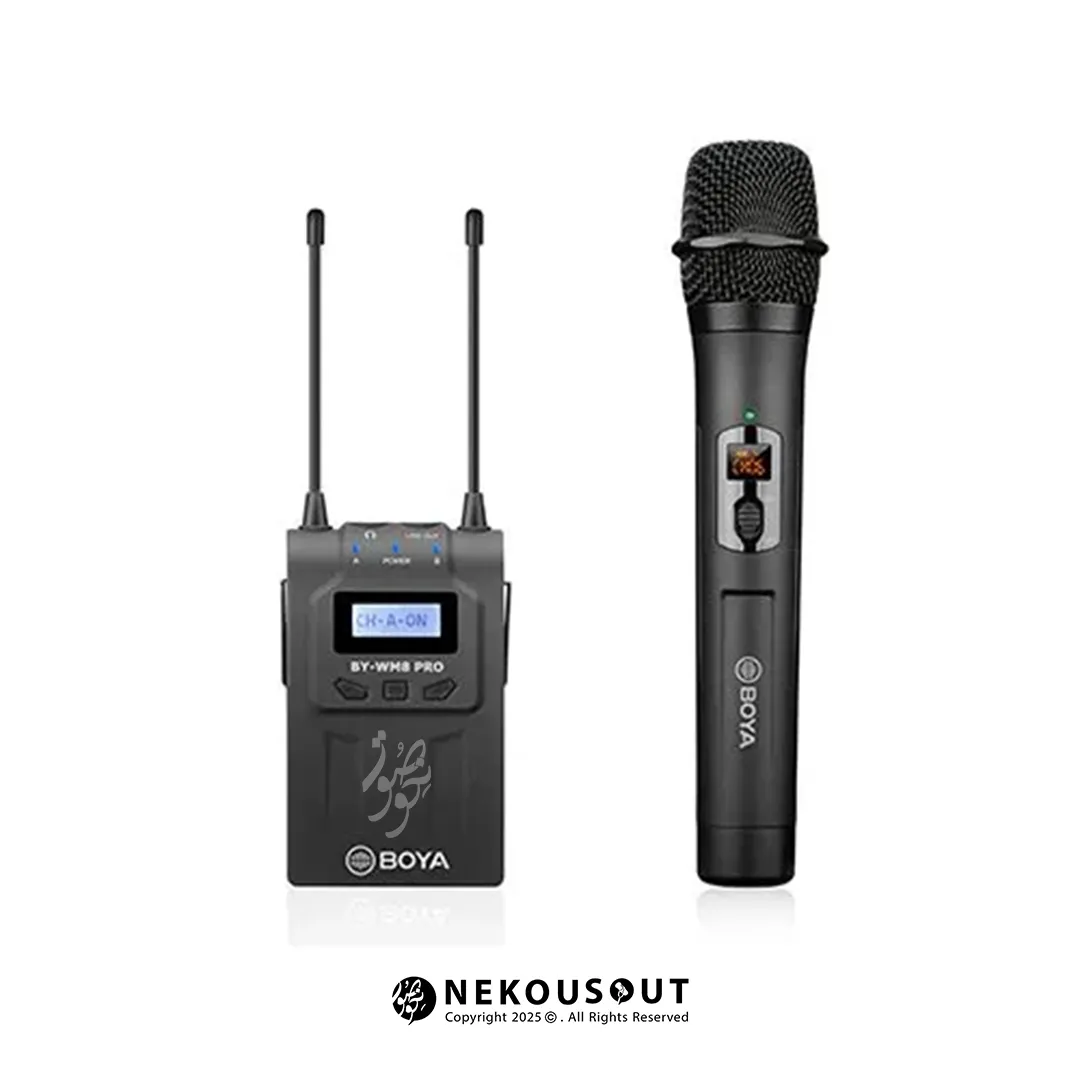 میکروفون بی سیم بویا BOYA BY-WM8PRO-K3 1 میکروفون بیسیم بویا BOYA BY-WM8PRO-K3