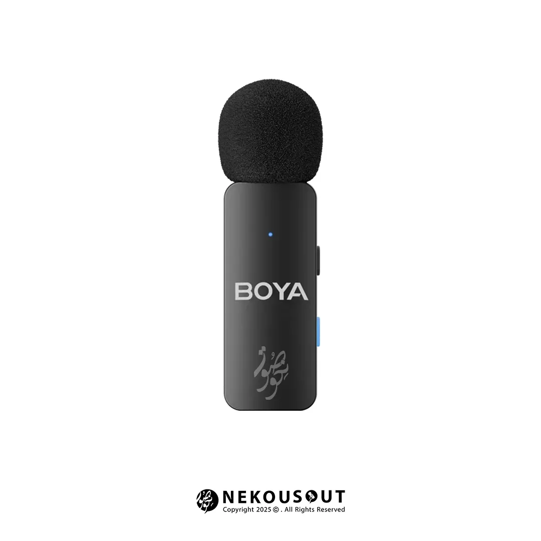 میکروفون بی سیم چهار کانال تایپ سی بویا BOYA BY-V4U 3 فرستنده و گیرنده میکروفون بویا BY-V4U با اتصال USB-C