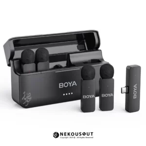 میکروفون بیسیم چهار کانال تایپ سی بویا BOYA BY-V4U