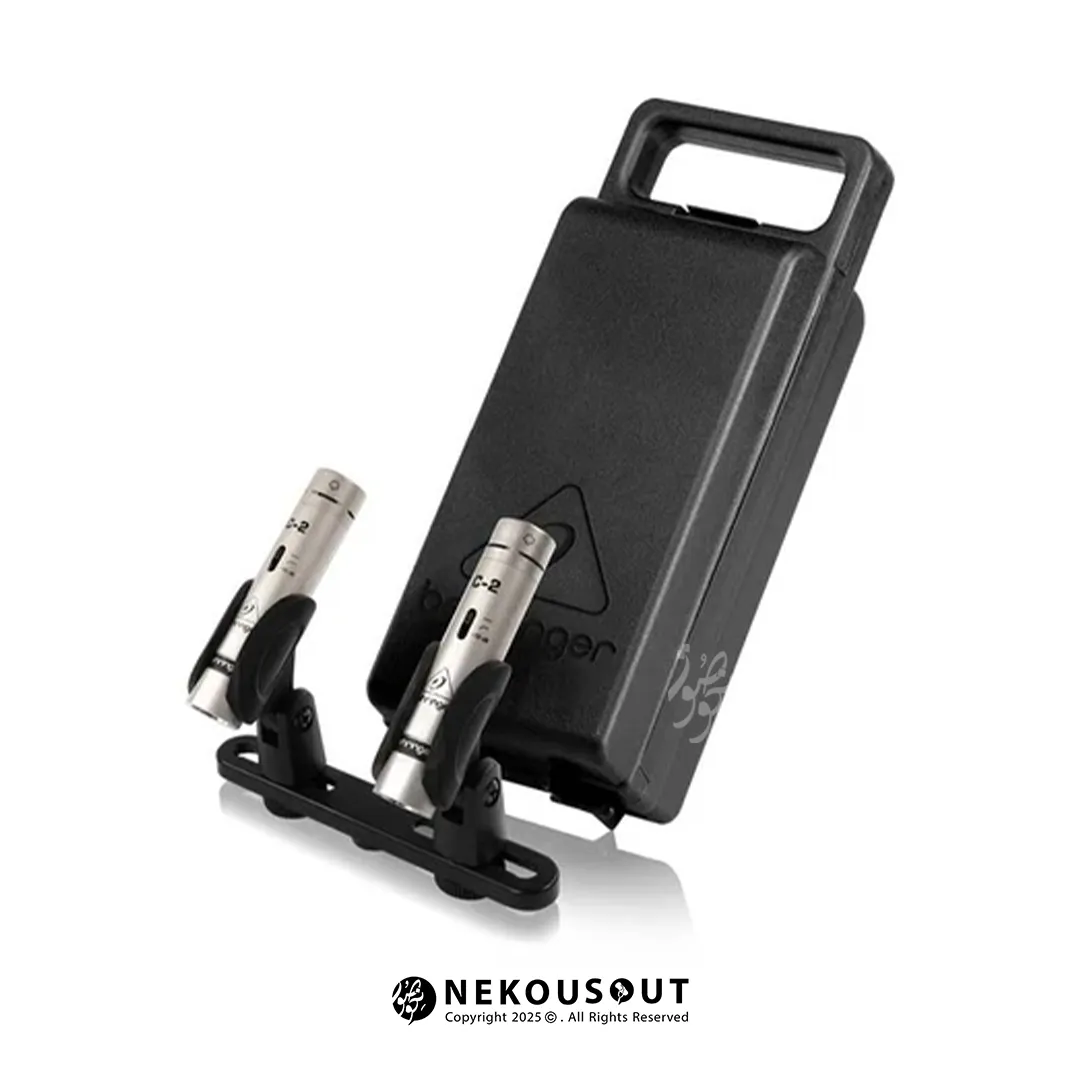 میکروفون کاندنسر استودیویی بهرینگر Behringer C2 4 میکروفون کاندنسر استودیویی بهرینگر Behringer C2