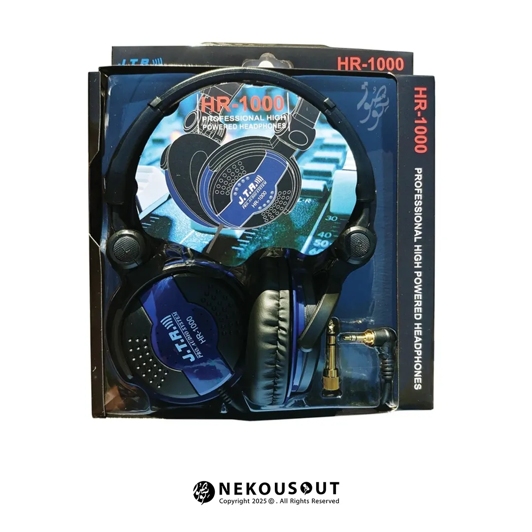 هدفون جی تی آر jtr HR-1000 4 هدفون جی تی آر jtr HR-1000