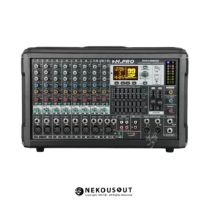پاور میکسر صندوقی ام پرو MPRO PM-10600 نمای جلویی
