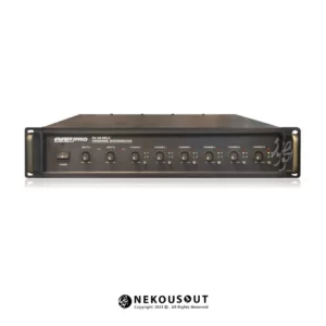 پنل دیستریبیوتر سیستم صوتی AAP PRO PA-3G-6811 با دو ورودی و شش خروجی متعادل