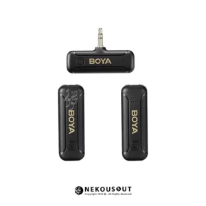 میکروفون بی سیم بویا BOYA WM3T2-M2 دو کاربره برای دوربین