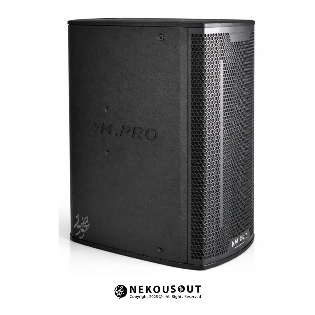 اسپیکر پسیو ام پرو M.PRO W12700P 4 جعبه و بسته بندی استاندارد اسپیکر ۱۶۰۰ واتی ام پرو به همراه دفترچه راهنما
