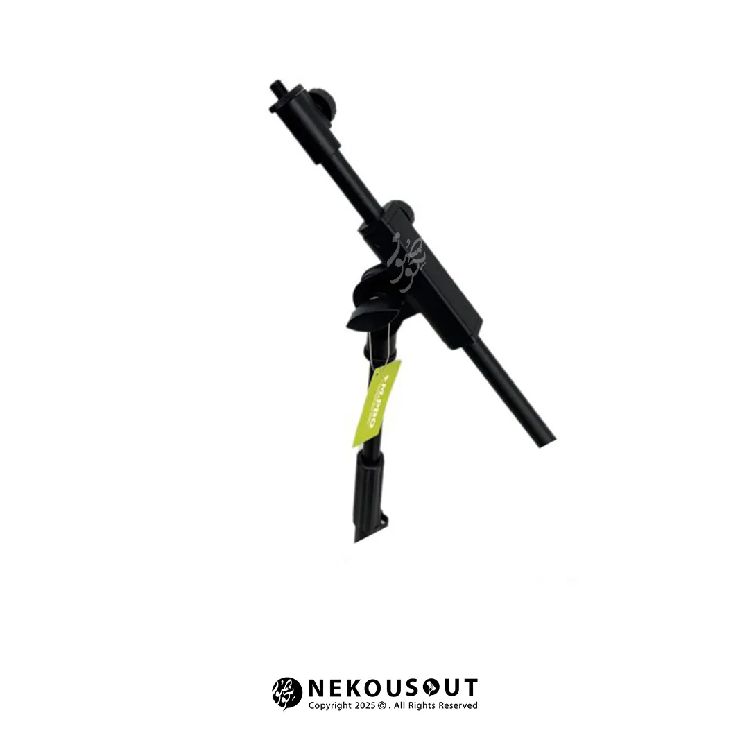 پایه میکروفن ام پرو M.PRO 3m1800 4 نمای جداگانه گیره میکروفن همراه پایه - اتصال استاندارد برای میکروفن های داینامیک