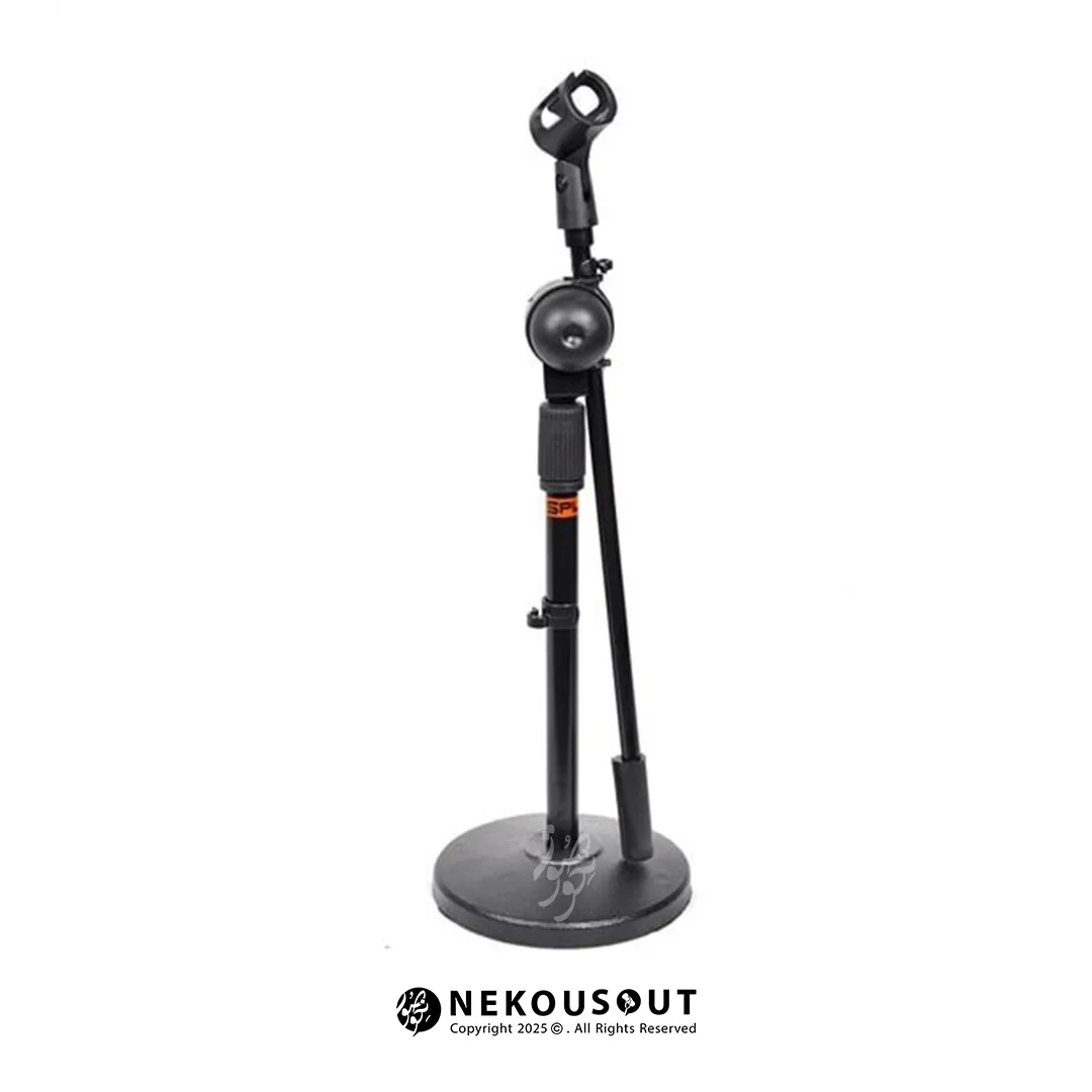 پایه میکروفن کفی چدنی کوتاه اس پی ال SPL SP-K1 2 پایه میکروفن کفی چدنی کوتاه اس پی ال SPL SP-K1