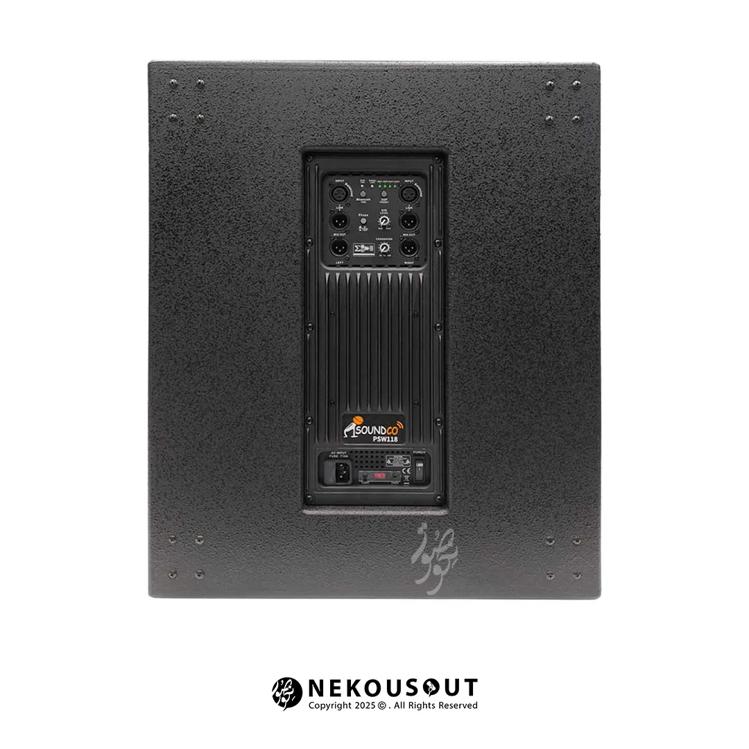 ساب اکتیو ساندکو Soundco PSW118 4 ساب اکتیو ساندکو Soundco PSW118
